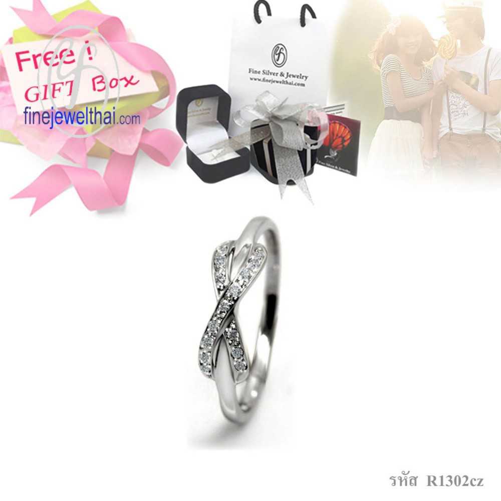 แหวนอินฟินิตี้-แหวนเพชร-แหวนเงิน-เพชรสังเคราะห์-เงินแท้925-Gift_set106