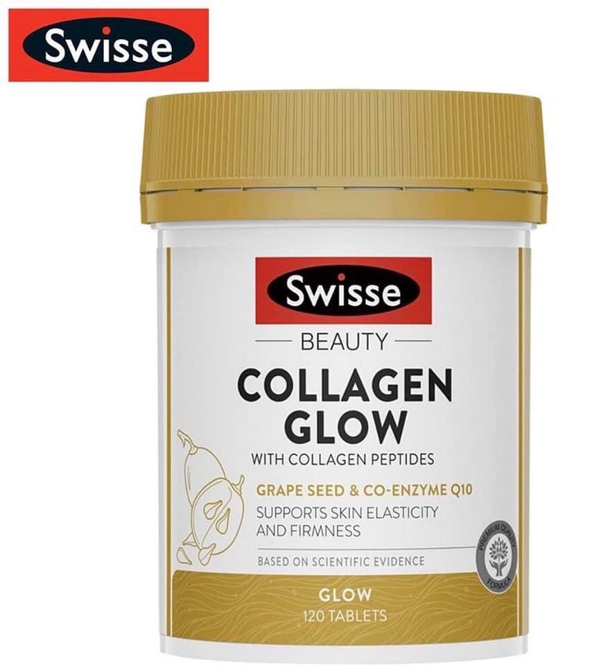 Swisse Beauty Collagen Glow With Collagen Peptides 120 Tablets