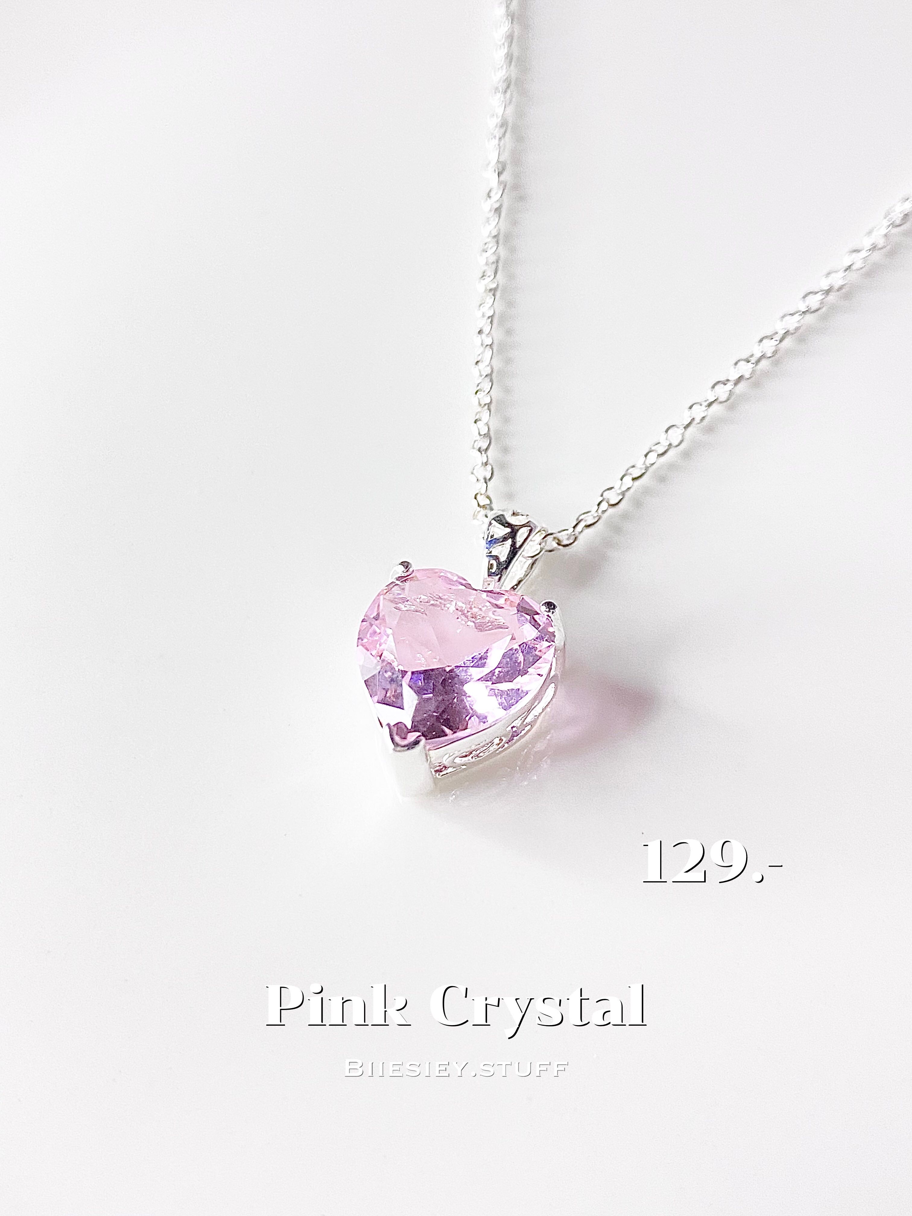 สร้อยคอ รุ่น Pink Crystal