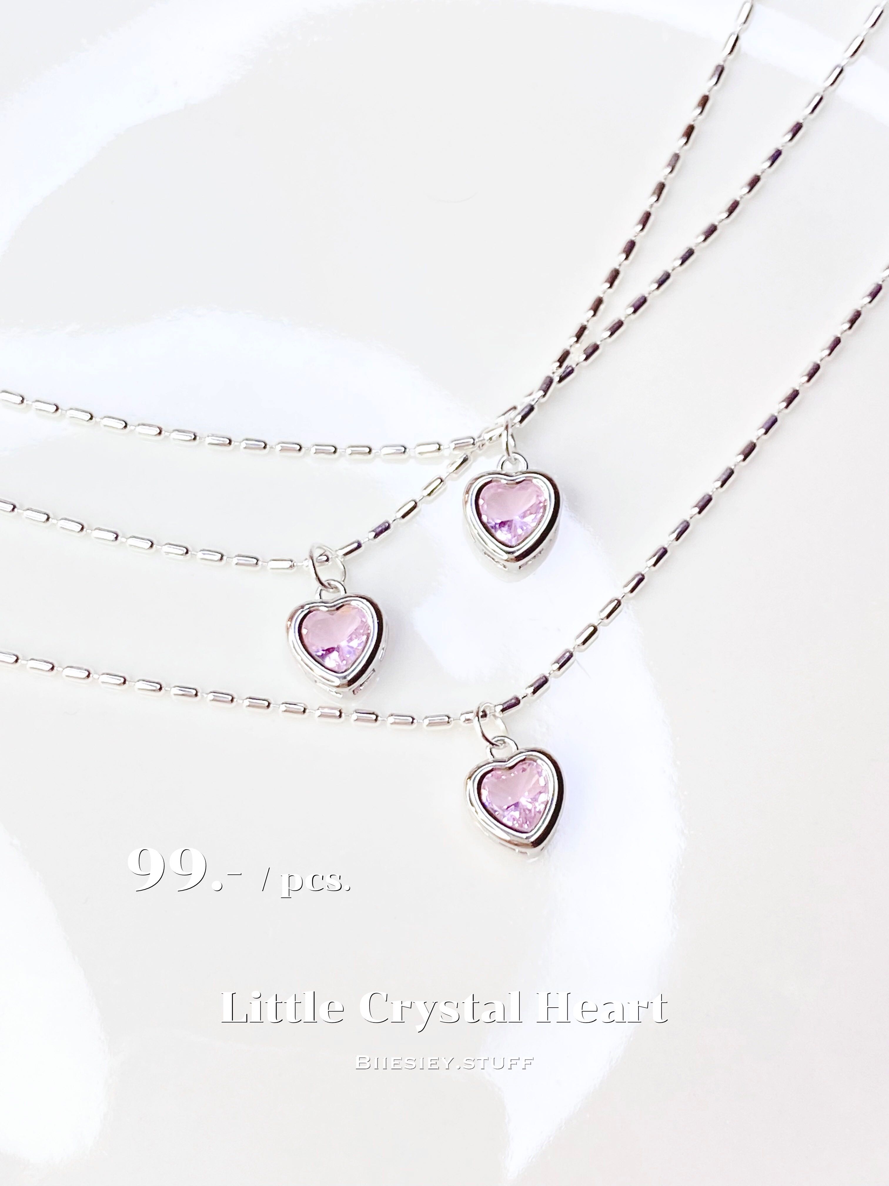สร้อยคอ รุ่น Little Crystal Heart