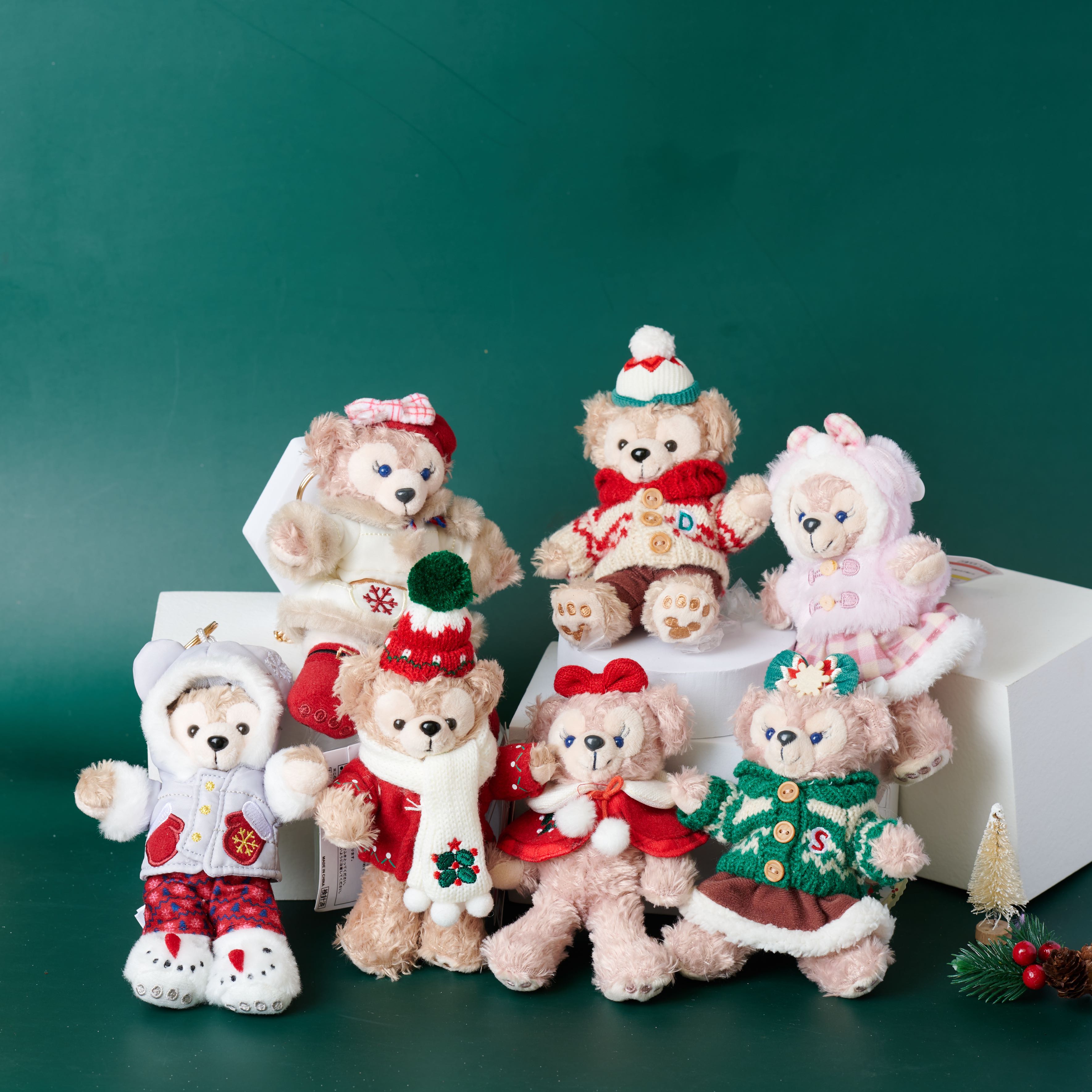 พวงกุญแจ Duffy and friend set christmas