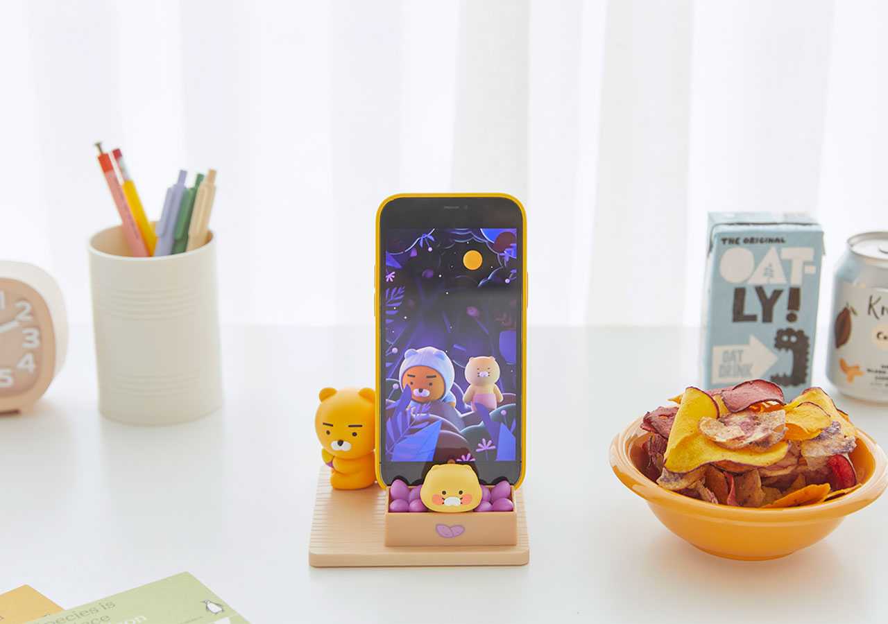 ( พร้อมส่ง ) Kakaofriends Cell Phone & Tablet Stand แท่นวางโทรศัพท์