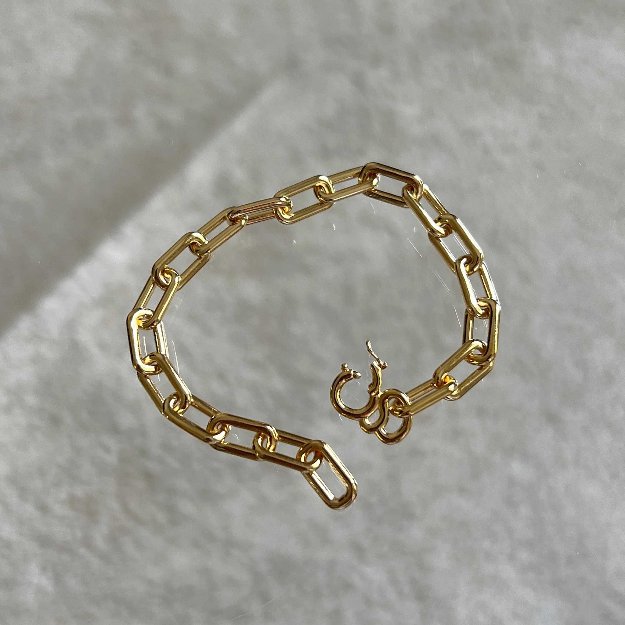 grumpy, new chain bracelet