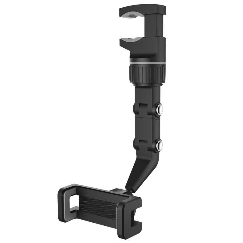 CAR HOLDER ที่ยึดมือถือในรถยนต์ แบบติดกระจกมองหลัง ที่ยึดมือถือ ที่จับมือถือในรถ ที่ยึดมือถือในรถ