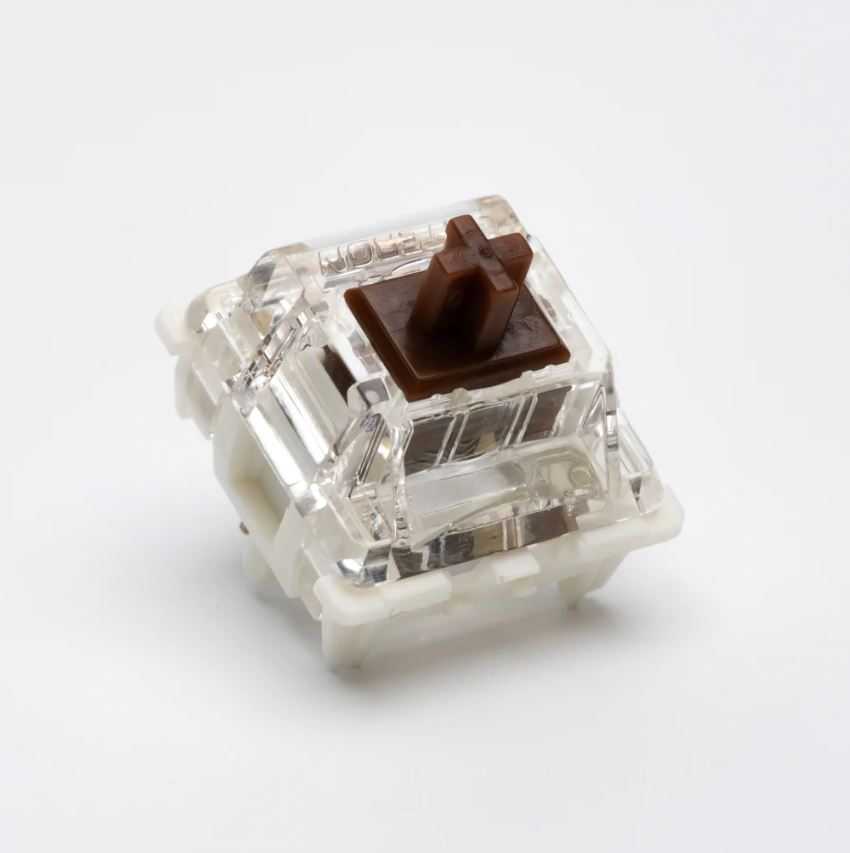 (10 ชิ้น) Gateron pro 2.0 brown 5pin สวิตช์ Tactile สำหรับ คีย์บอร์ด Mechanical keyboard