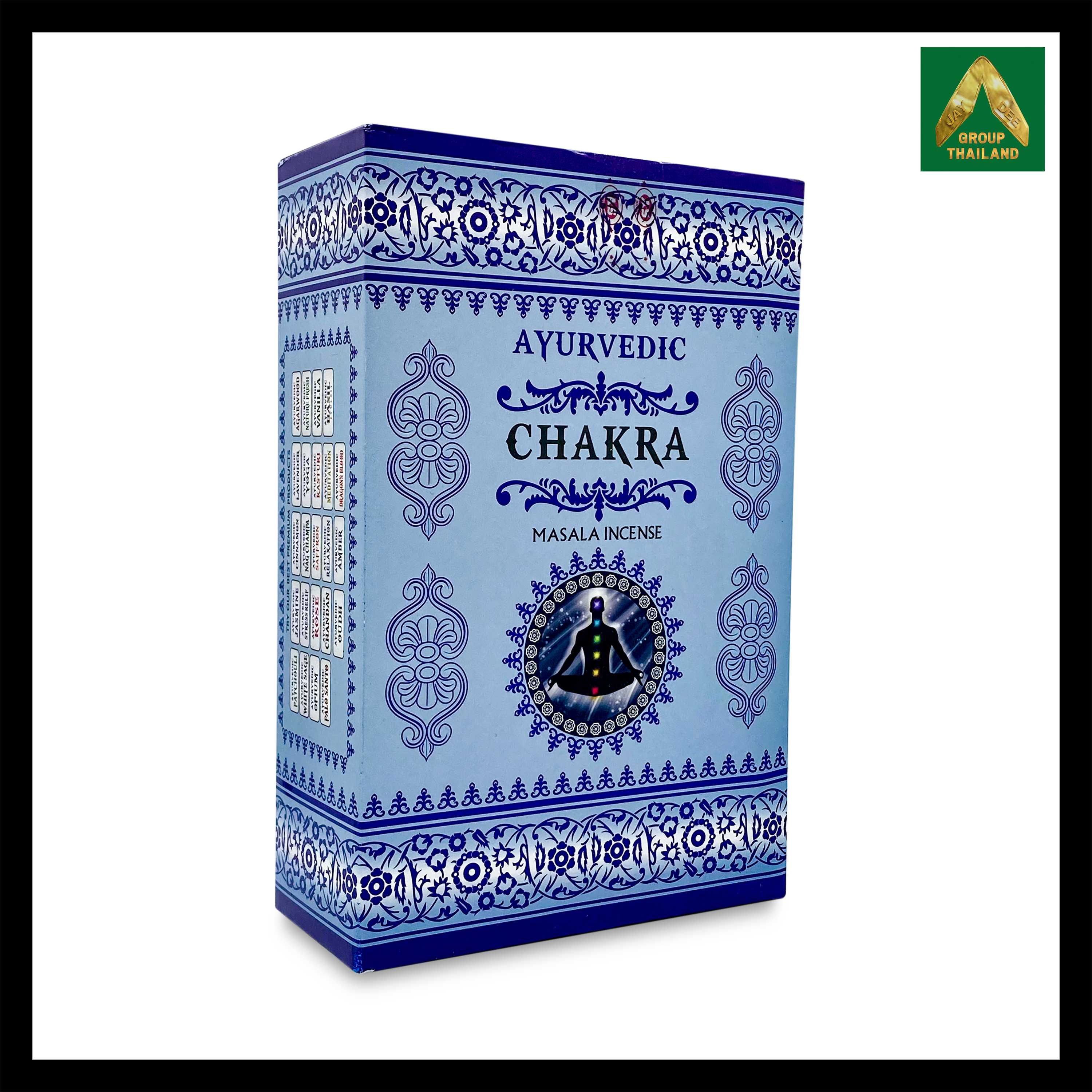 Ayurvedic Chakra (จักระ) Masala Incense Sticks