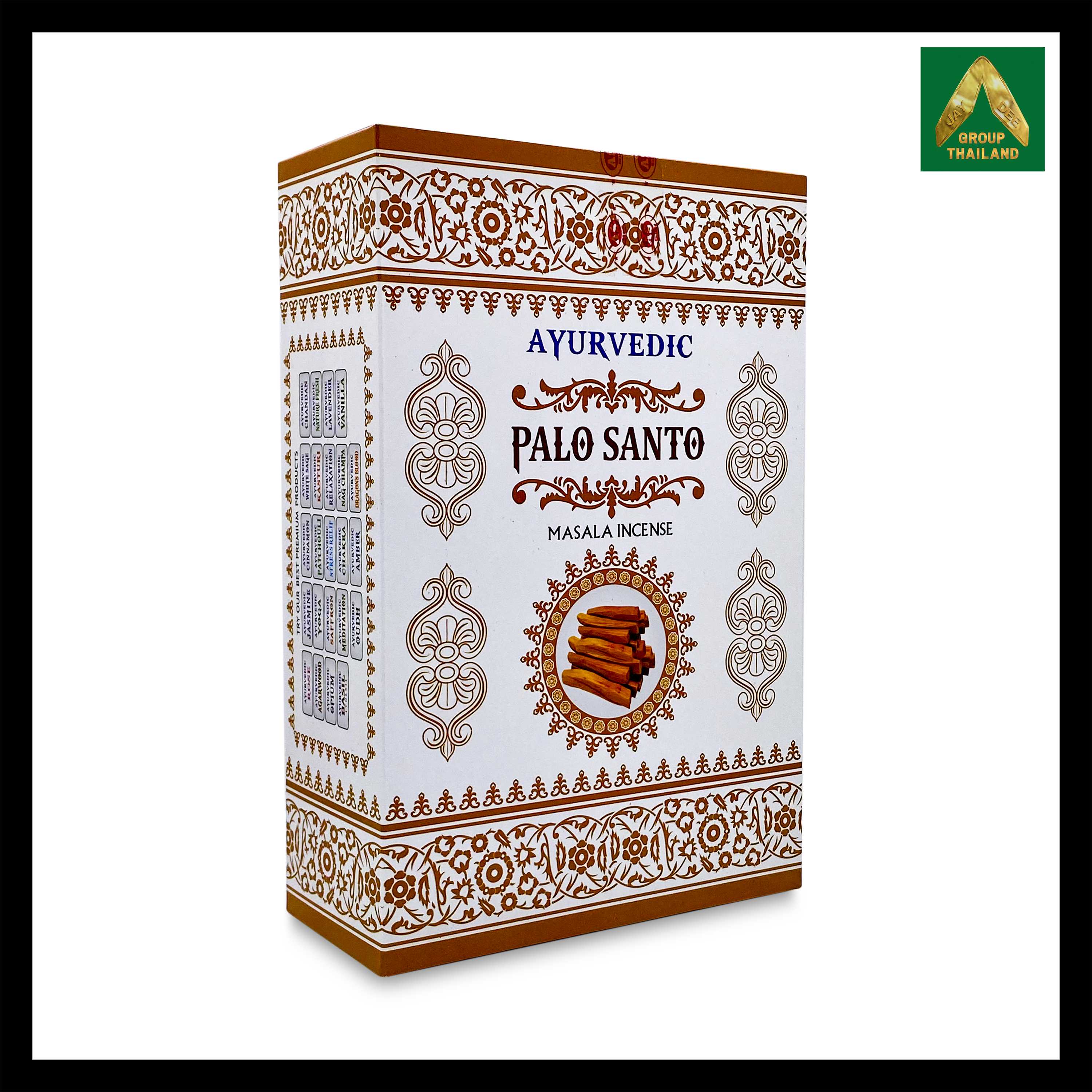 Ayurvedic Palo Santo (ปาโลซานโต) Masala Incense Sticks