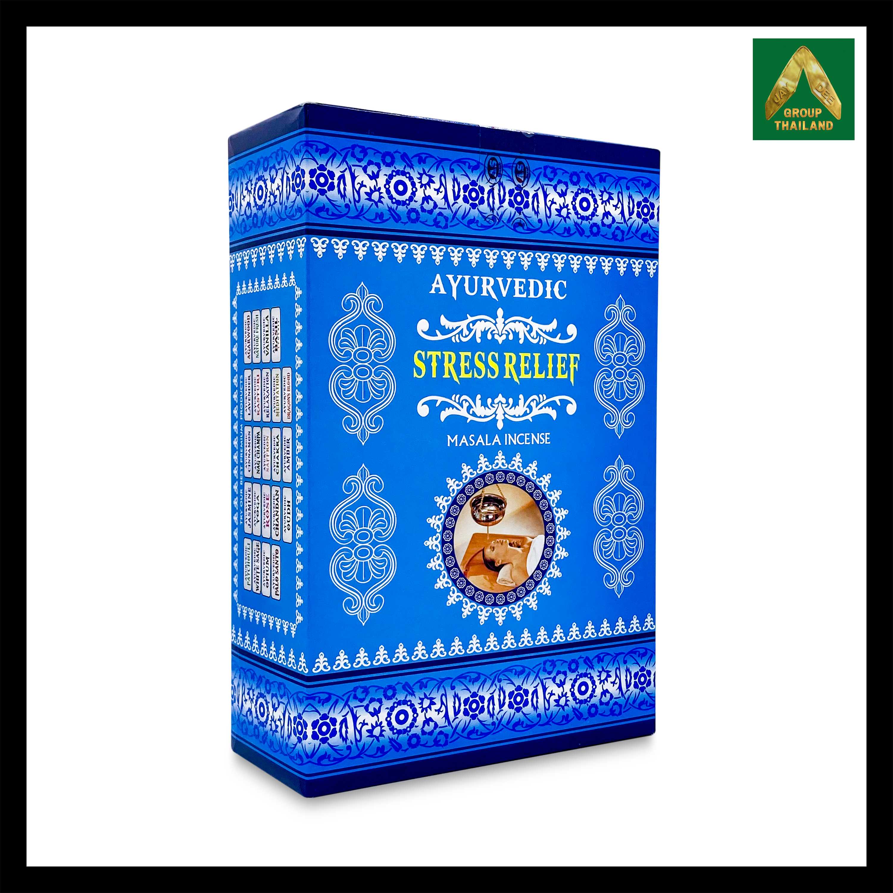 Ayurvedic Stress Relief (คลายเครียด) Masala Incense Sticks