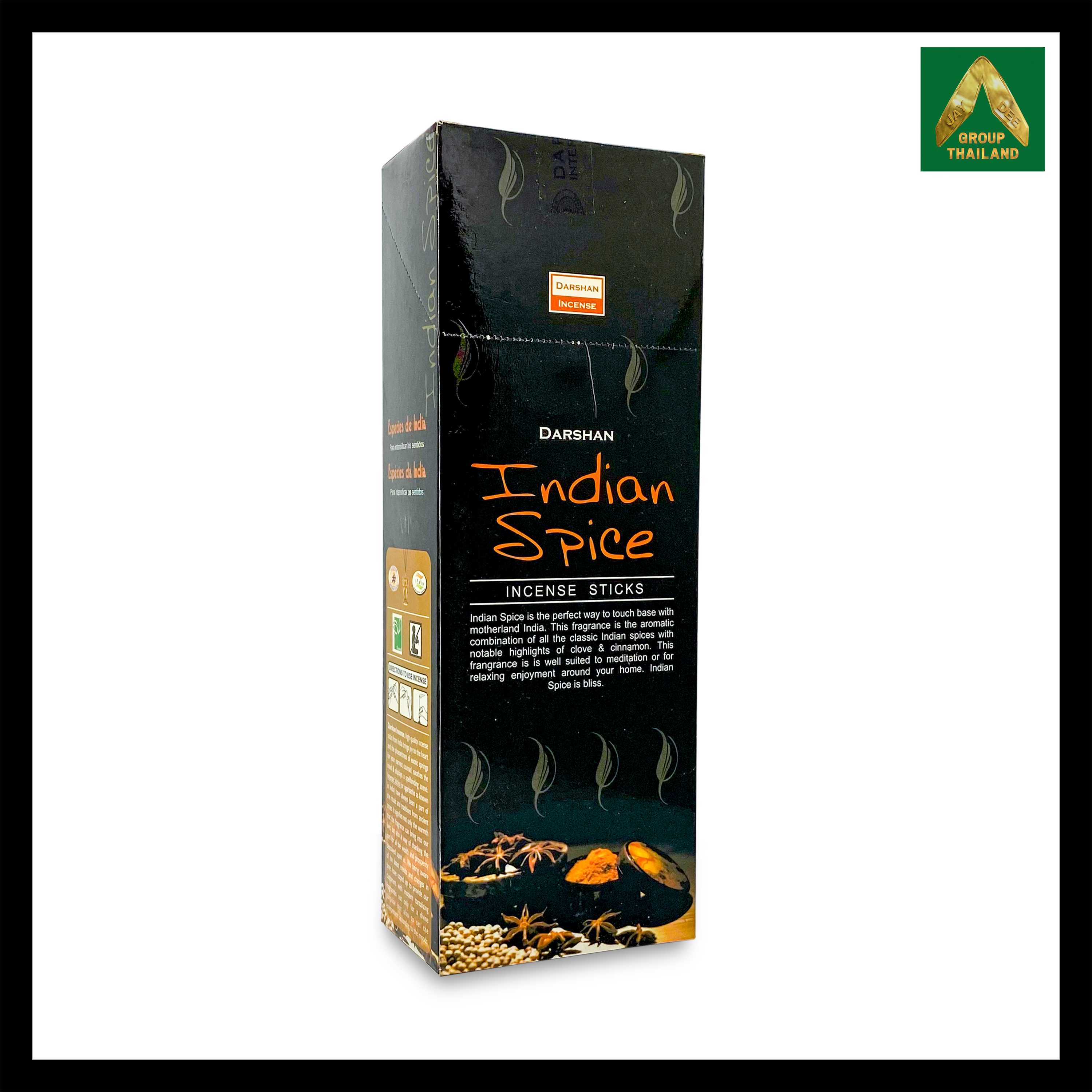 Darshan - Indian Spice (เครื่องเทศอินเดีย) Incense Sticks