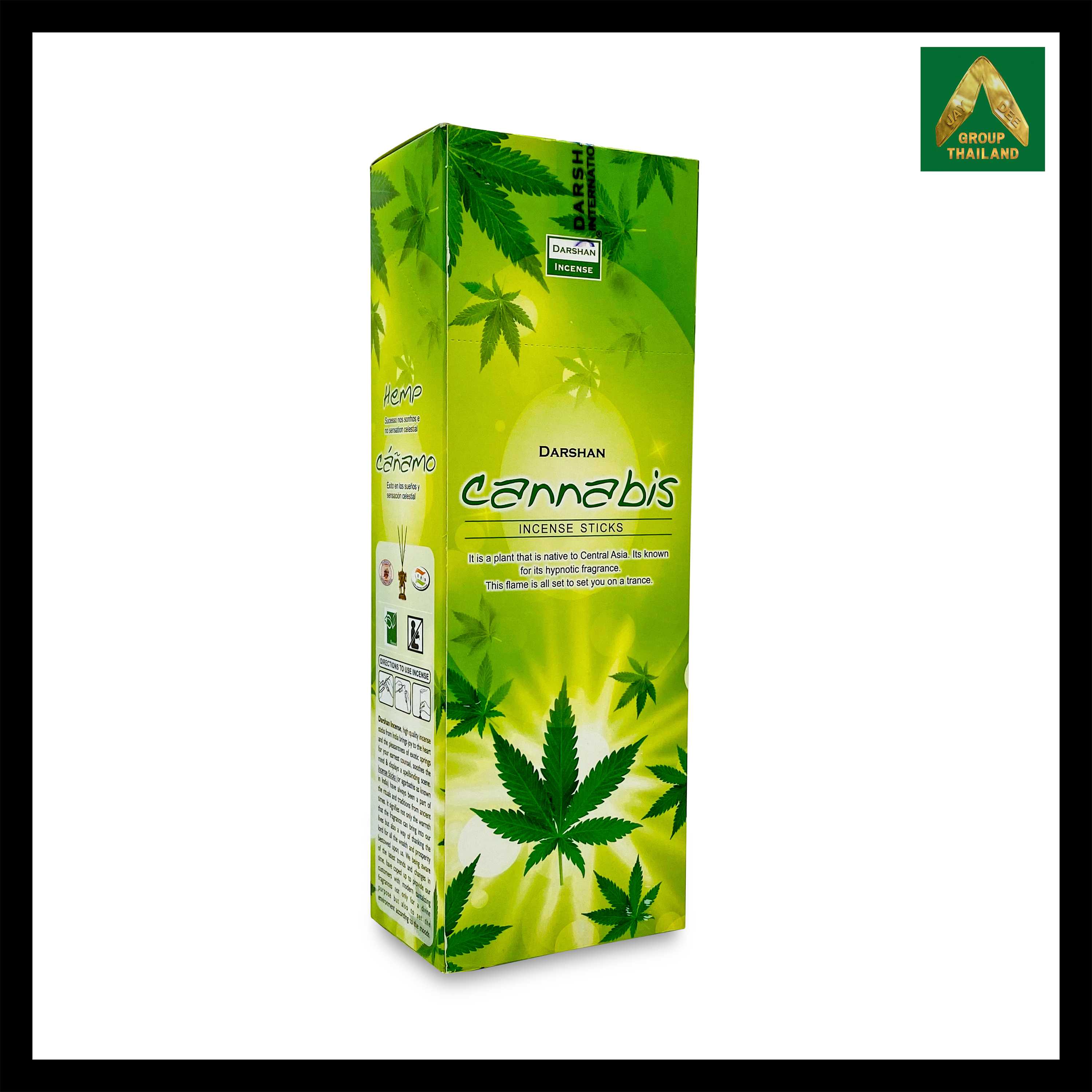 Darshan - Cannabis (กัญชา) Incense Sticks
