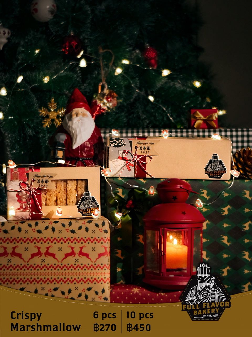 Crispy Marshmallows in Cardboard Box