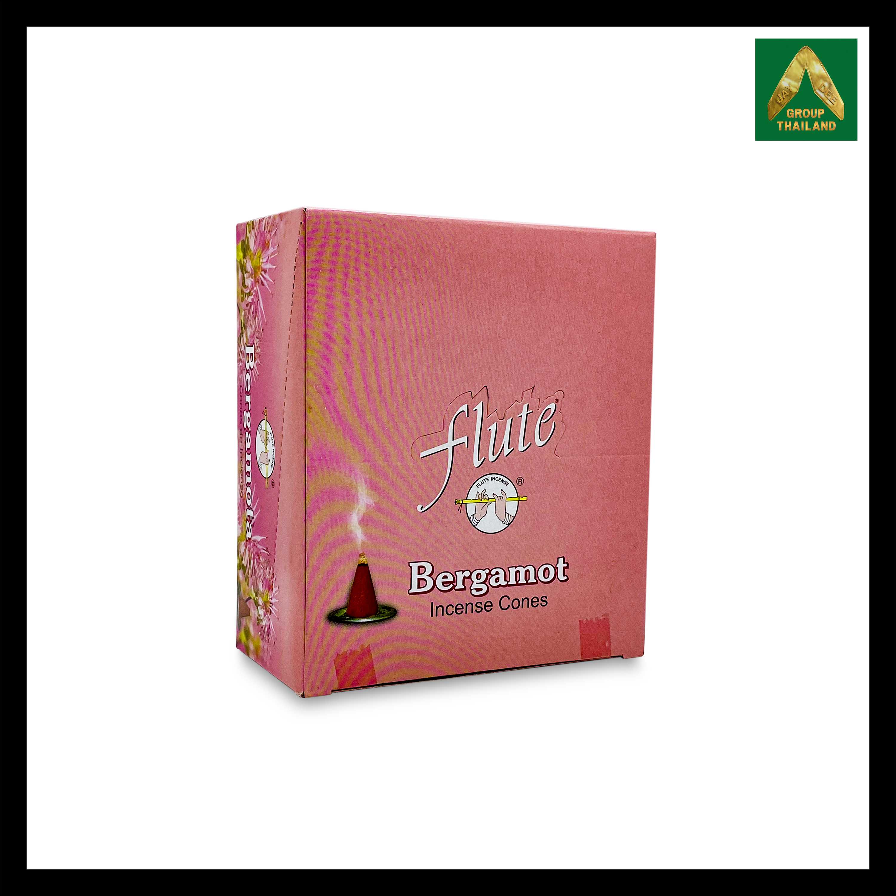 Flute - Bergamot (มะกรูดหอม) Incense Cones