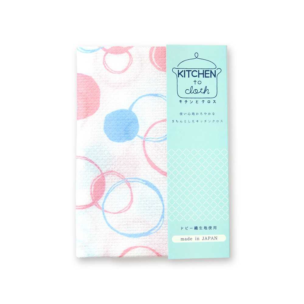 [02139] Fukin ผ้าใช้ในครัว - ลายฟองสบู่ シャボン