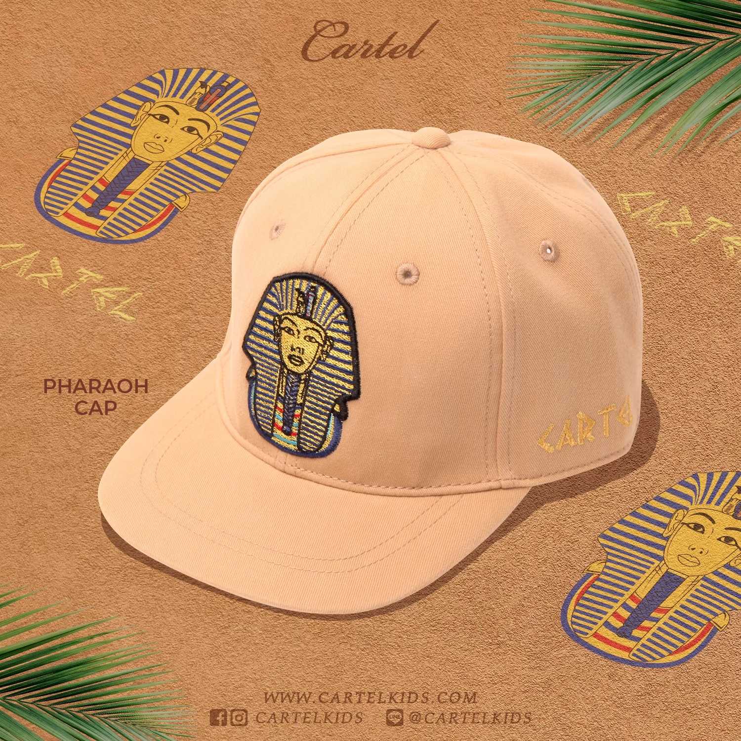 (EE)💘Pharaoh Cap หมวกแก็ปเด็ก l Cartelkids