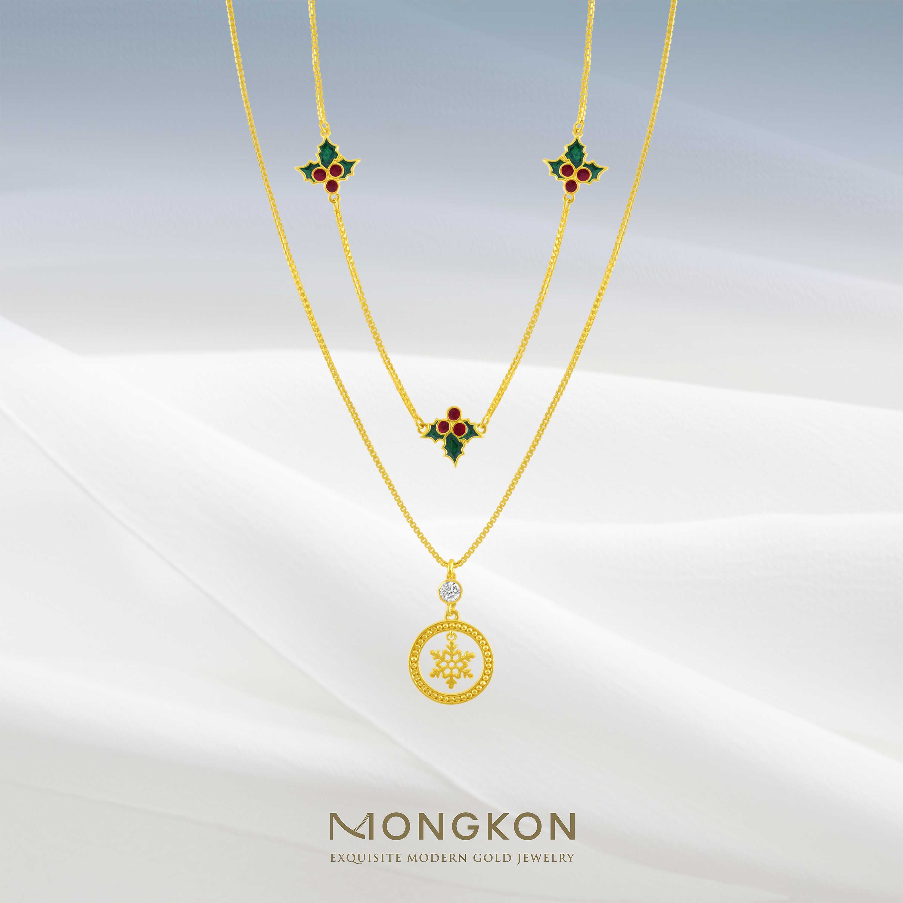 สร้อยคอ Mistletoe น้ำหนัก 2 สลึง - 1 บาท