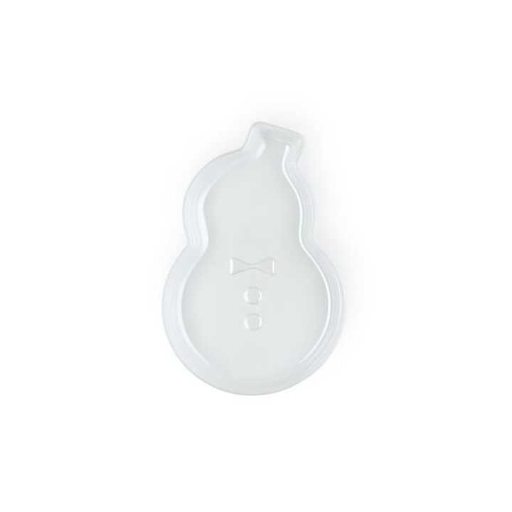 19CM SNOWMAN DESSERT PLATE PW