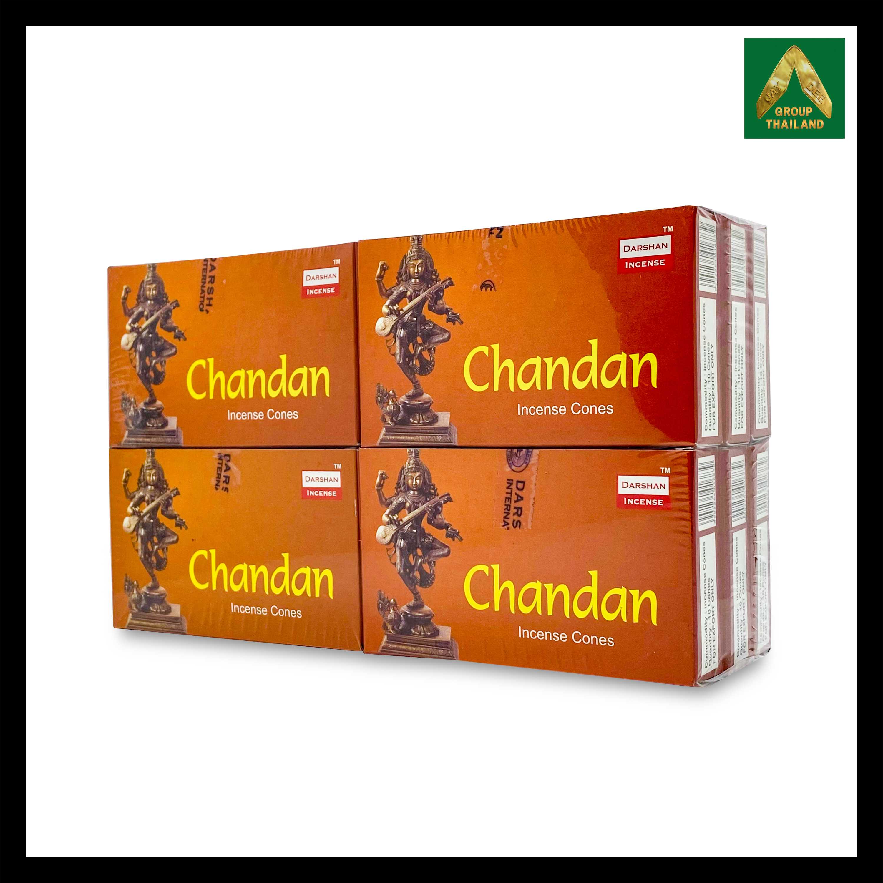 Darshan - Chandan (ไม้จันทน์แดง) Incense Cones