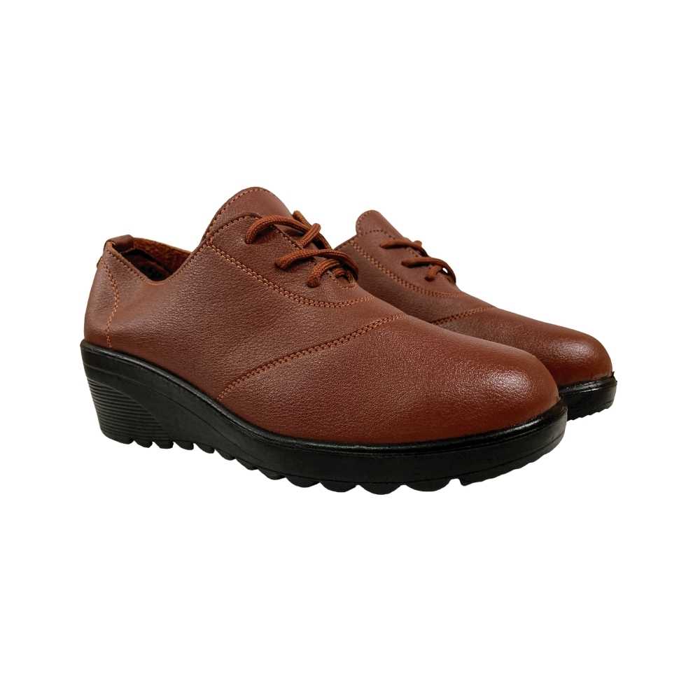 D'arte (ดาร์เต้) รองเท้าหนัง รองเท้าผ้าใบ สีน้ำตาล รุ่น D65-20504
