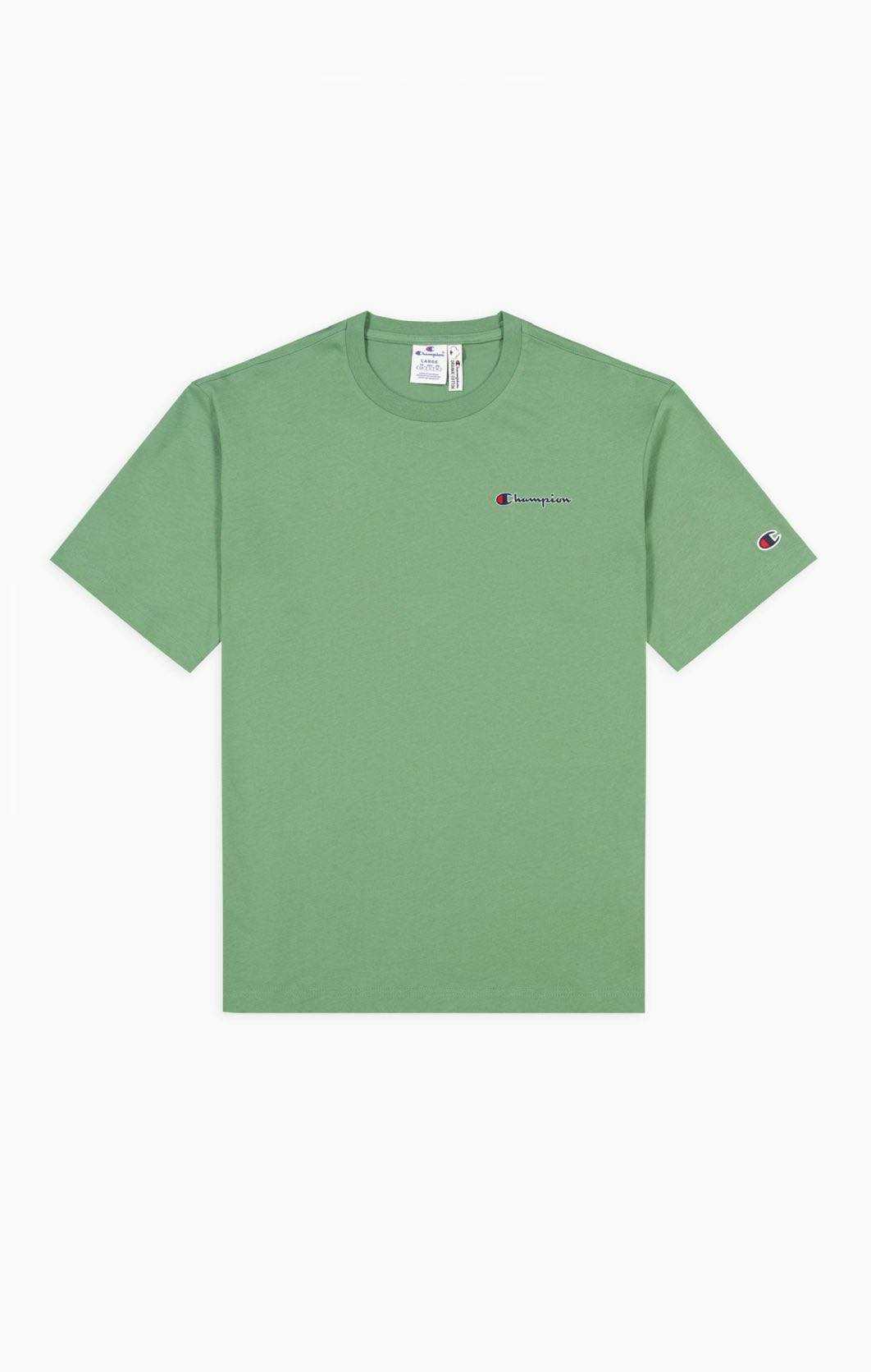 CHAMPION SMALL SCRIPT LOGO EMBROIDERY T-SHIRT