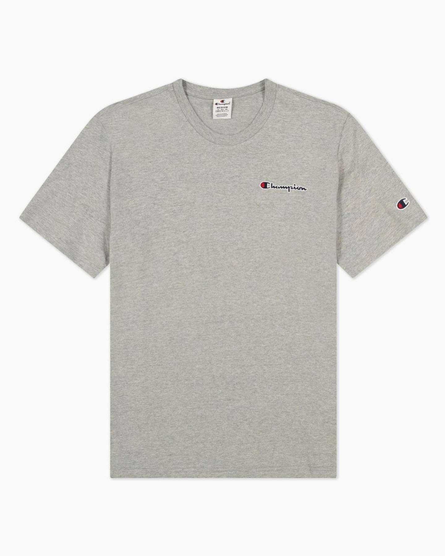 CHAMPION SMALL SCRIPT LOGO EMBROIDERY T-SHIRT
