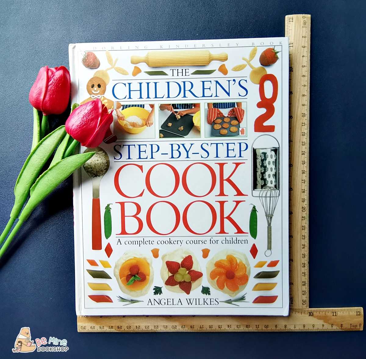 หนังสือเริ่มต้นทำอาหาร║The Children's Step-by-Step Cookbook║ ★มือสอง ★ปกแข็ง 📌ติดสก็อตเทป