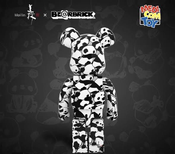 Bearbrick Han Meilin Panda 1000%