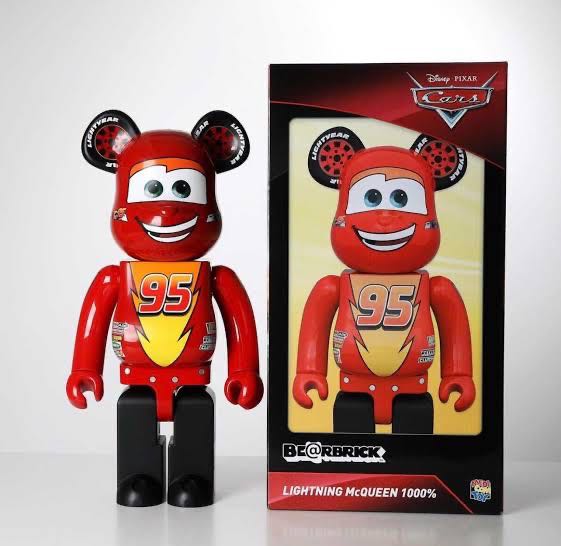 Be@rbrick Lightning McQueen 1000%