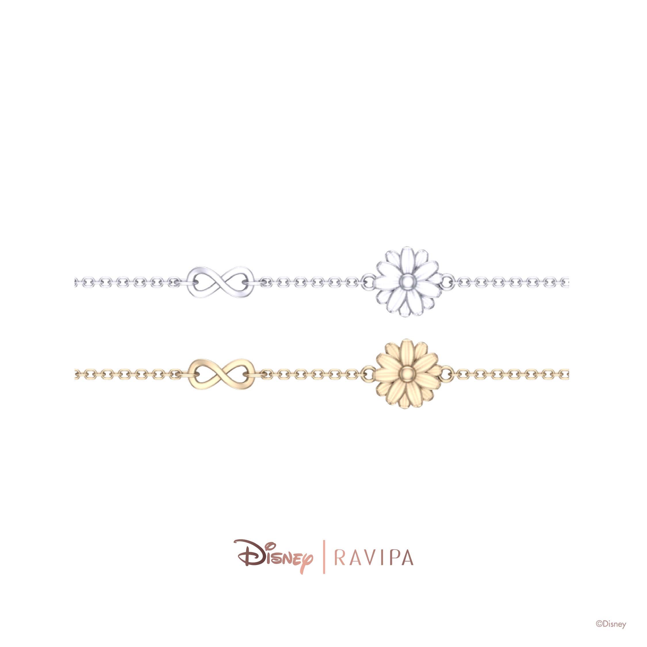 Daisy Daisy Infinity Chain Bracelet
