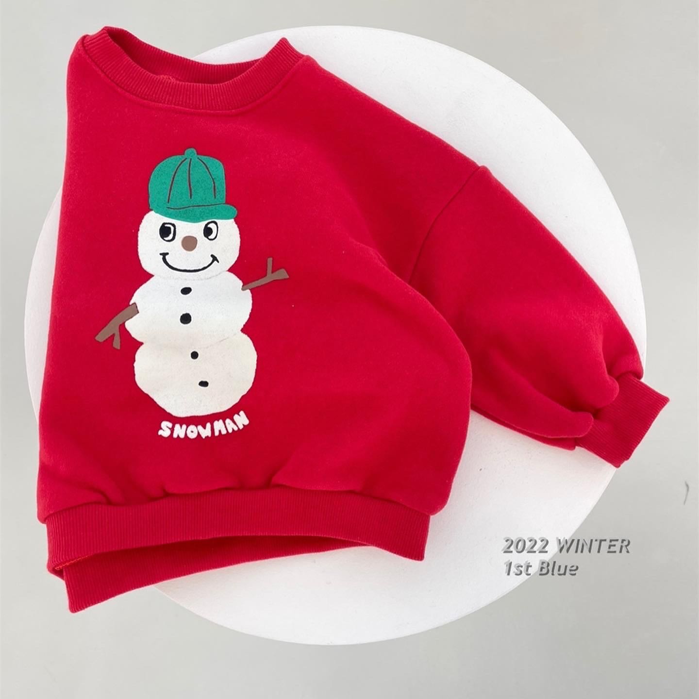 🎄เสื้อแขนยาวสโนวแมน☃️