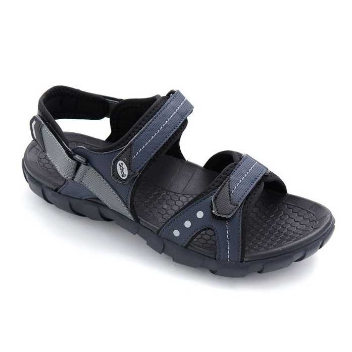 SCHOLL Napolien Comfort Sandals - Navy [M] NEA รองเท้า รัดส้น เพื่อสุขภาพ ผู้ชาย สกอล์ แท้