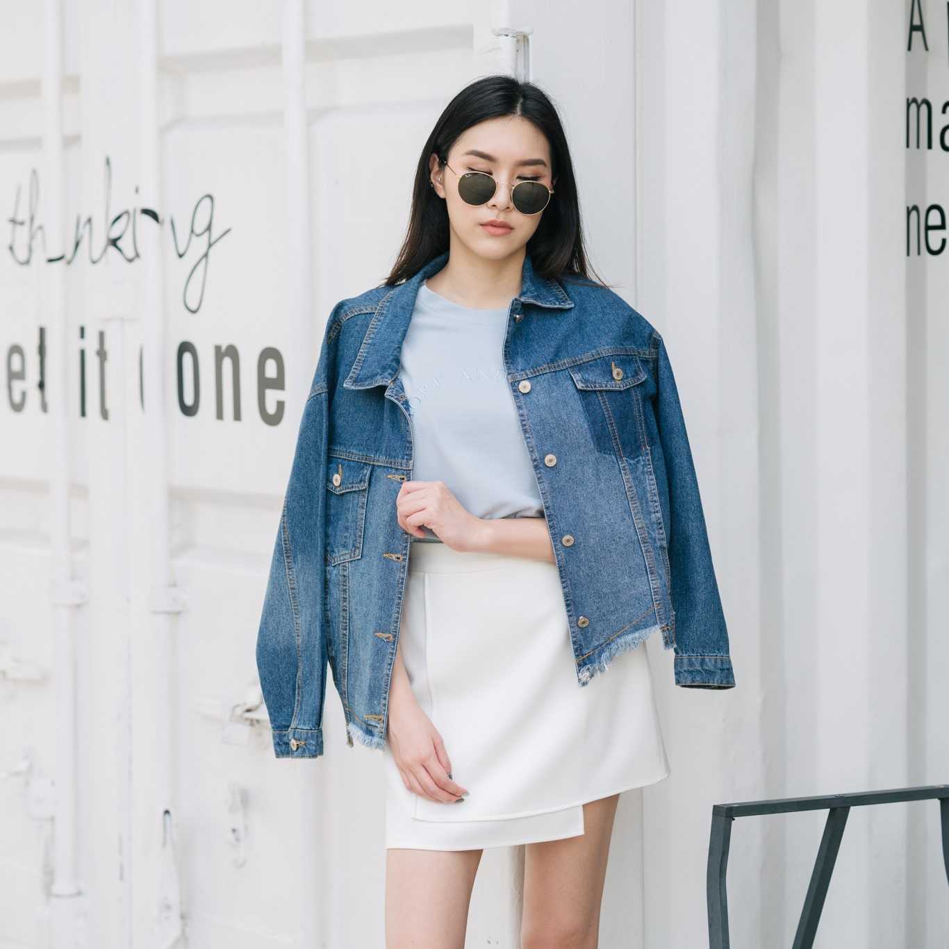 Bosny Jacket Dark Jeans F #SALE
