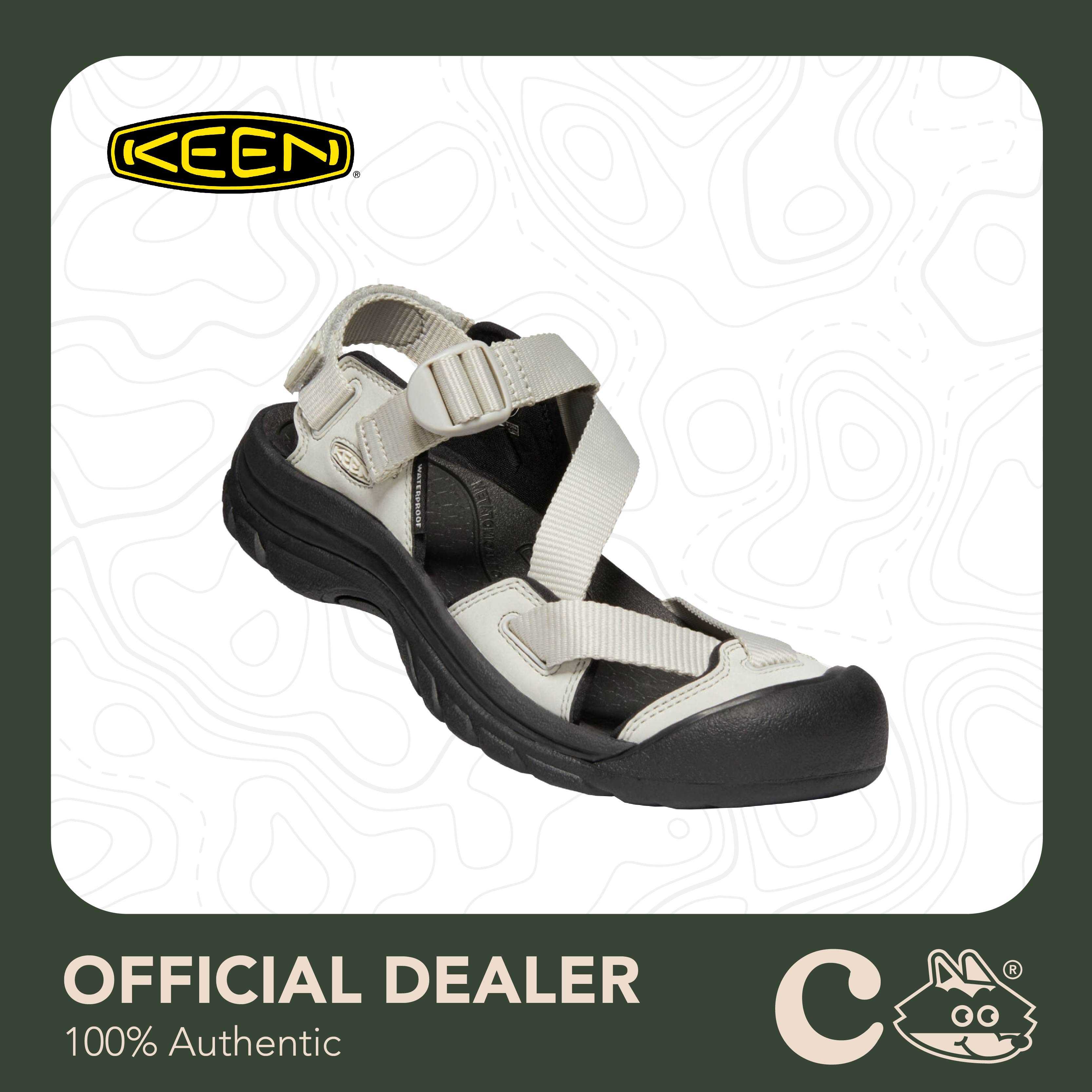 KEEN ZERRAPORT II WOMEN X 'SILVER BIRCH/BLACK'