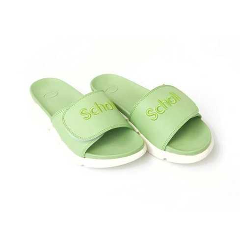 SCHOLL Relax Memory Cushion Sandals -Green [W] NEAรองเท้าแตะ เพื่อสุขภาพ ผู้หญิง  สกอล์ แท้