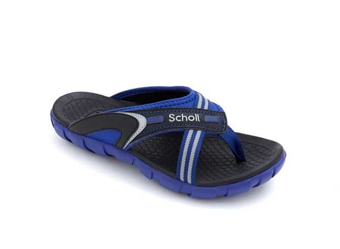 SCHOLL Eagle II Comfort Sandals -Blue/Black [U] NEA รองเท้าแตะ เพื่อสุขภาพ ใส่นุ่ม สบาย สกอล์ แท้