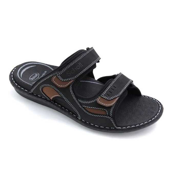 SCHOLL Concord Biomechanics Sandals -Black [M] NEA รองเท้าแตะ เพื่อสุขภาพ ผู้ชาย สกอล์ แท้