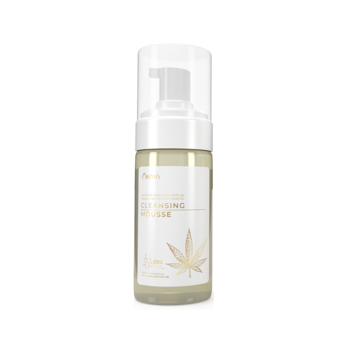AKAYA CBD Secret Gentle Cleaning Mousse