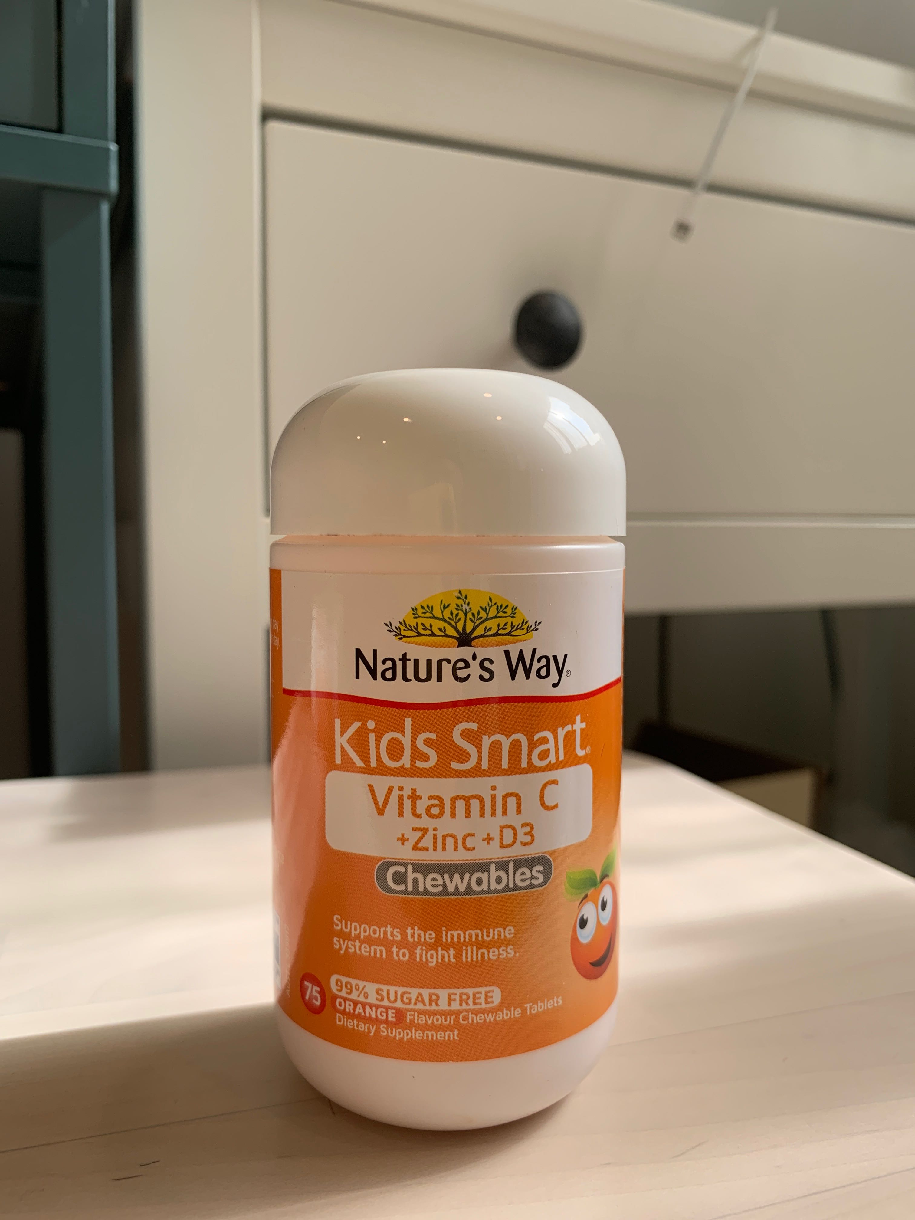 Nature's way kid smart C D Zinc vitaminc