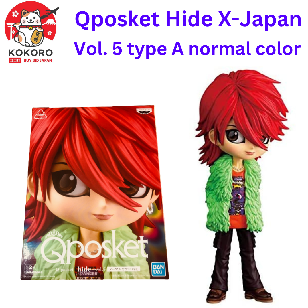 [พร้อมส่ง] Q-posket โมเดล ฮิเดะ Hide X Japan Vol.5 A คิวพ็อกเก็ต มือ 1 ของแท้จากญี่ปุ่น