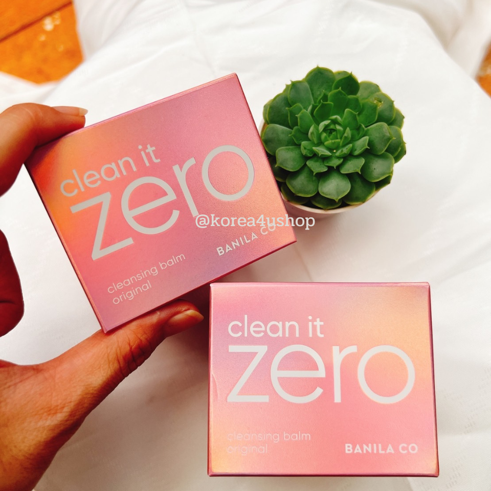 BANILA CO Clean it Zero Cleansing Balm Original 50 ml สีชมพู เหมาะกับผิวธรรมดา