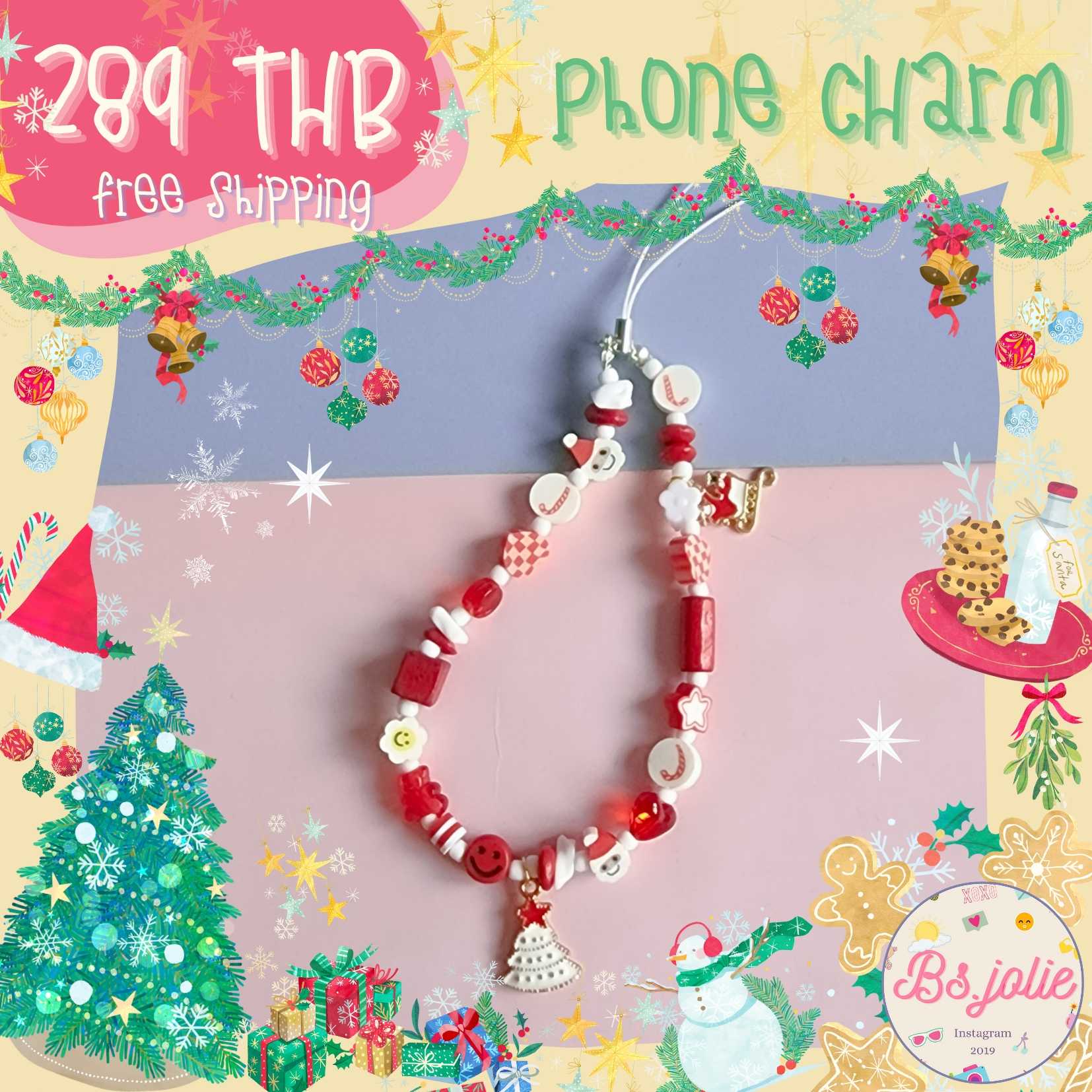 Phone charm santa🎅
