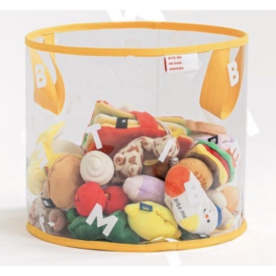 Bite Me Clear Toy Basket กระเป๋าใส่ของเล่นนำเข้าจากเกาหลี 🇰🇷