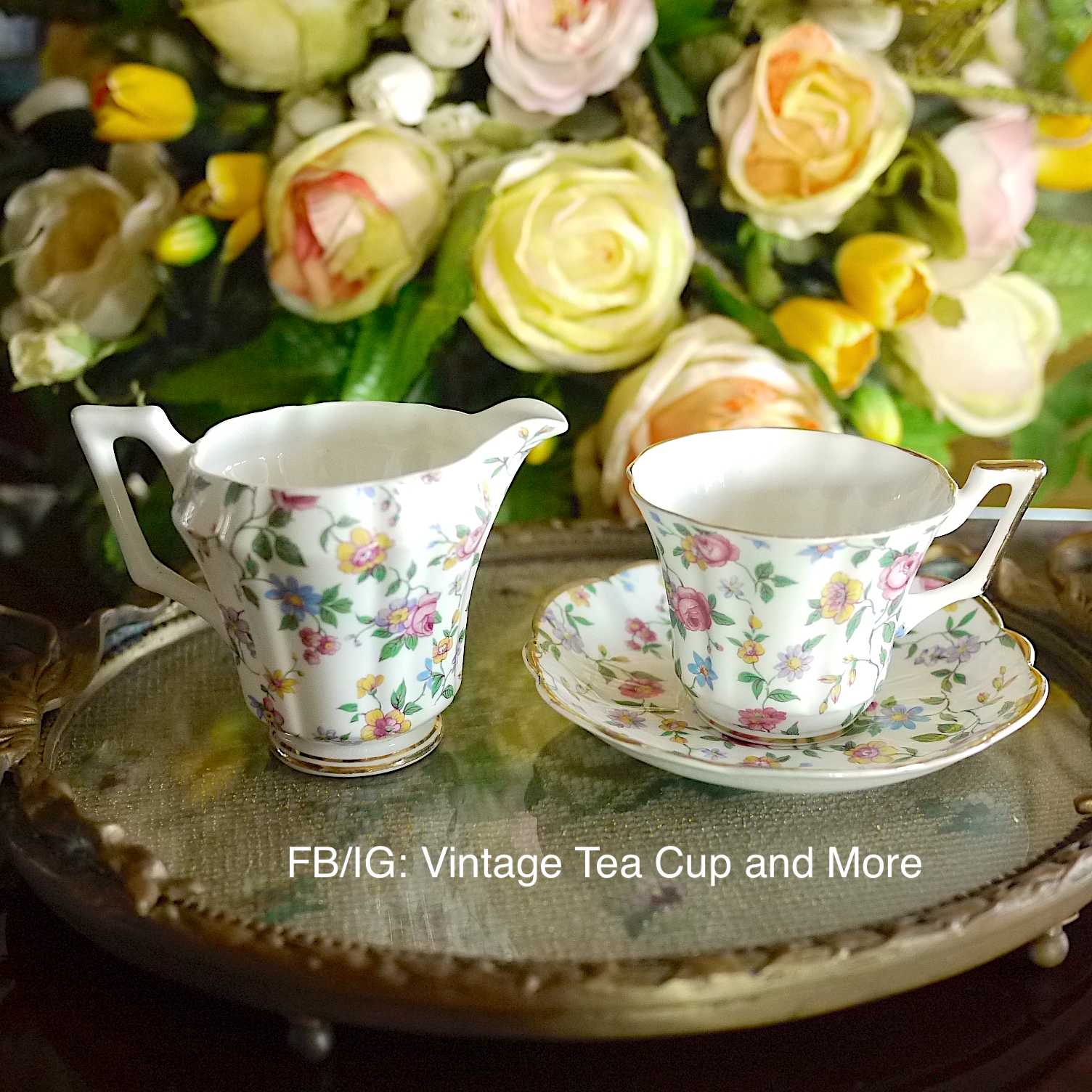 Chintz Regency England Set