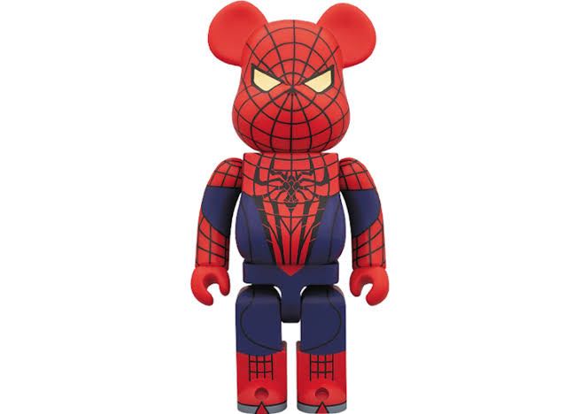 Bearbrick Spiderman Amazing (Yellow eyes) 400%