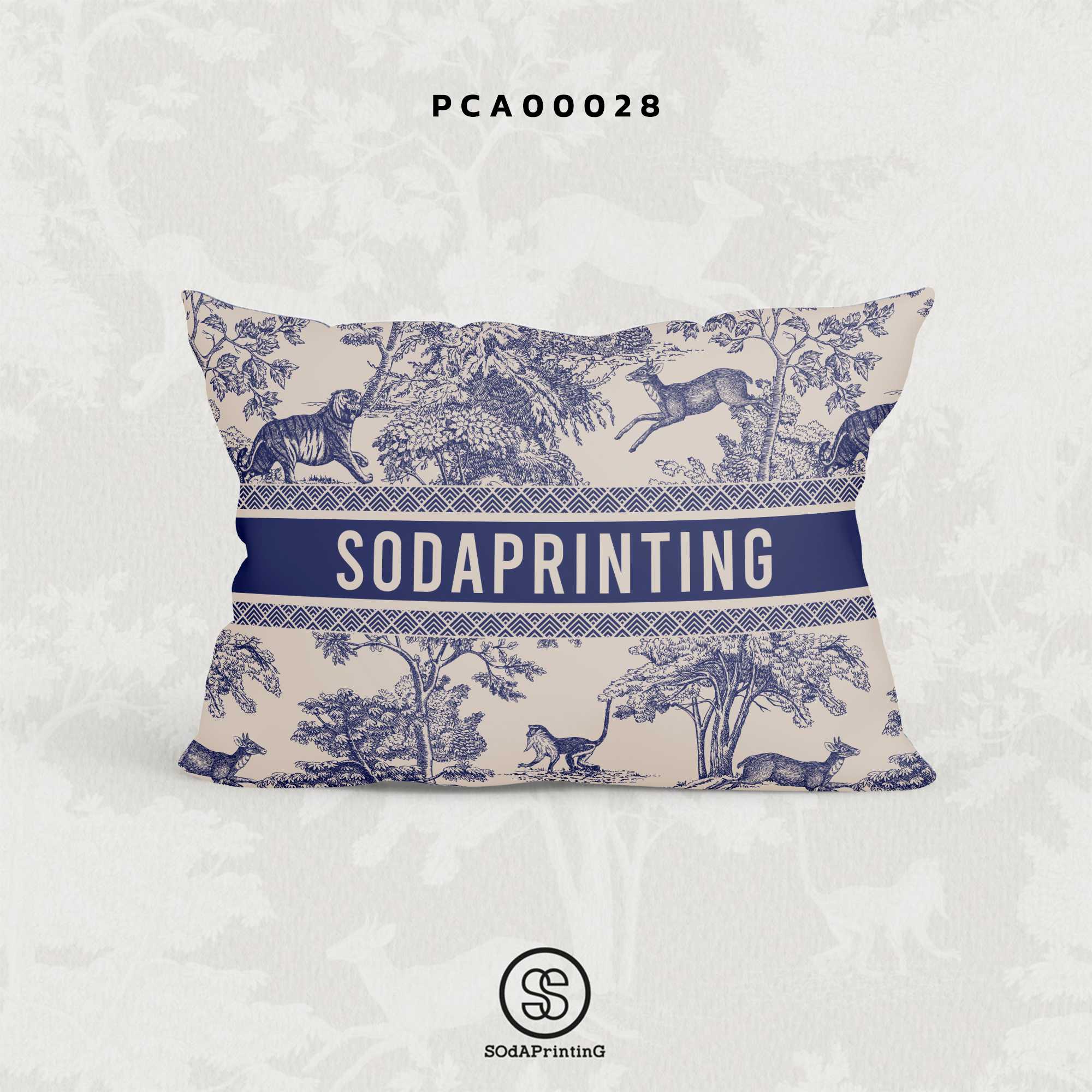 ปลอกหมอนนอน ลาย FOREST รหัส PCA00028 #SOdAPillowcase #SOdAhome #SOdAPrintinG