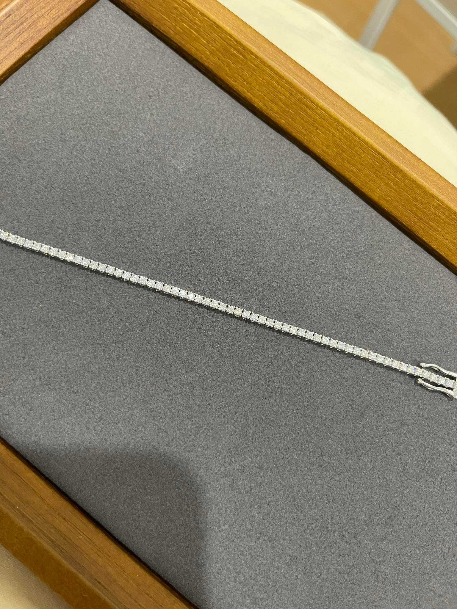 2mm tennis  bracelet sz15.5cm