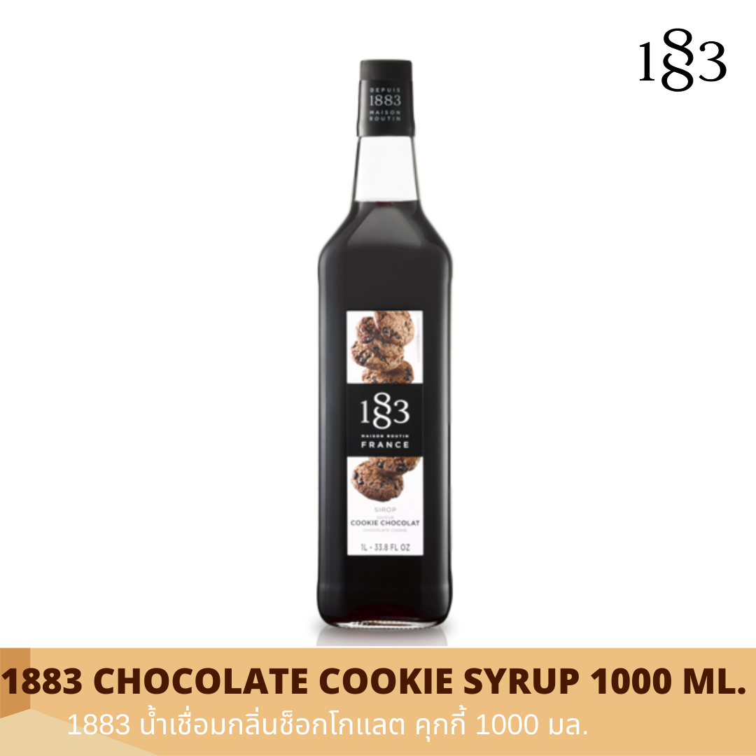 1883 CHOCOLATE COOKIE FLAVORED SYRUP 1000 ml.