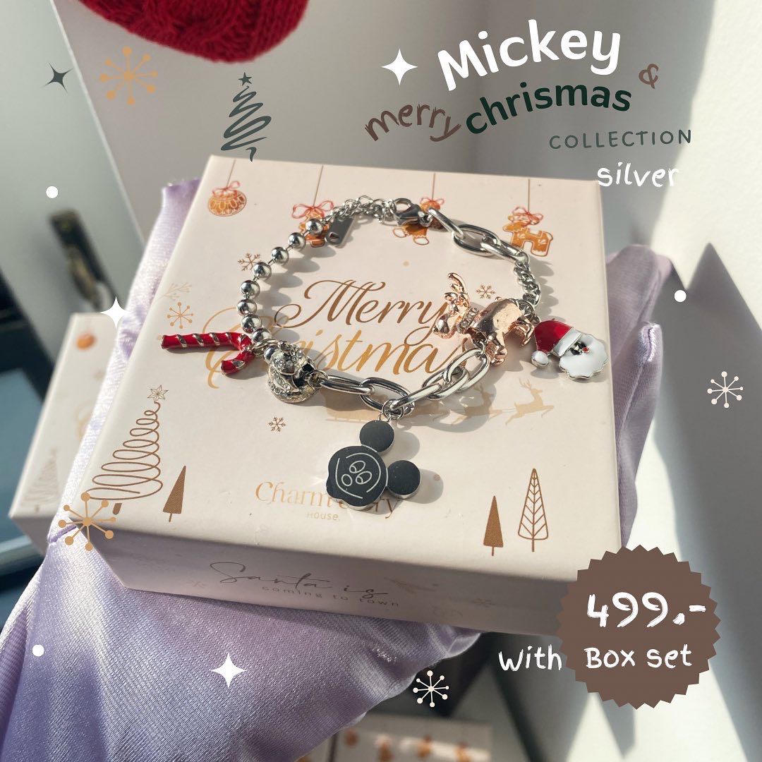 Silver Micky & merry Christmas 