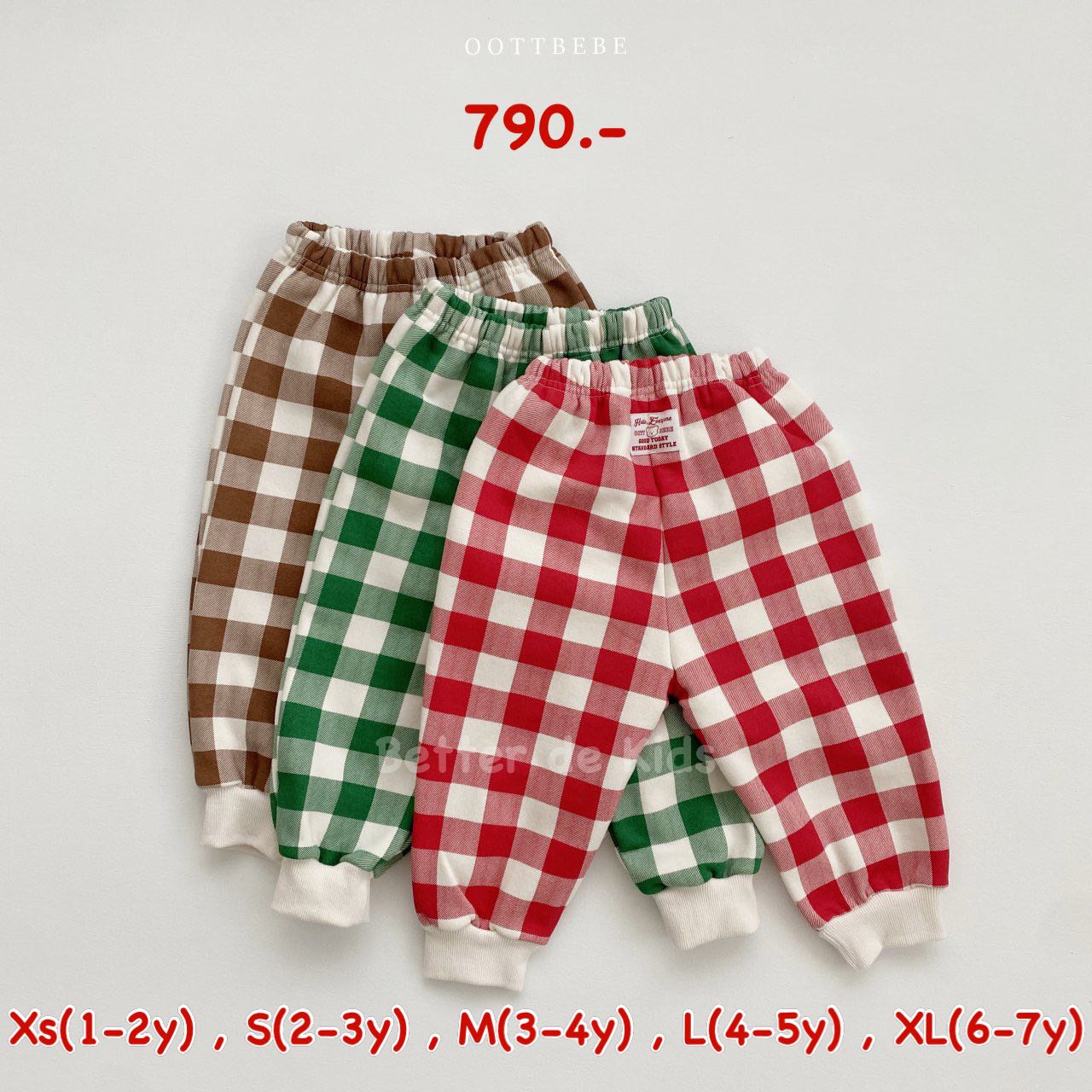 Check pants
