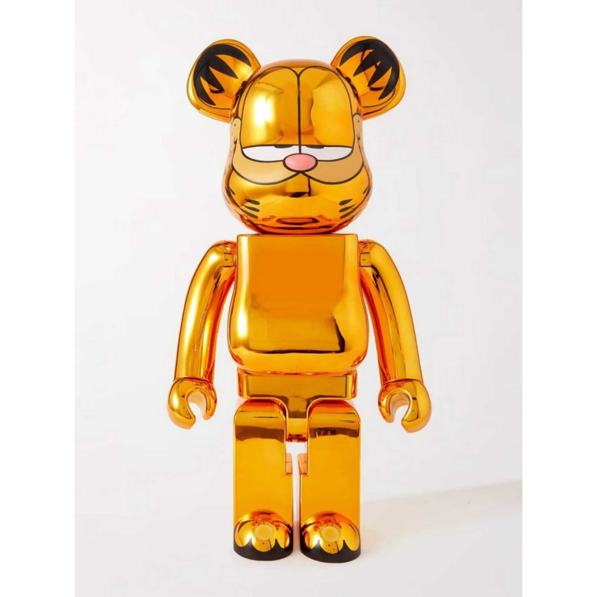 [พร้อมส่ง] Bearbrick Garfield Chrome 1000% Be@rbrick การ์ฟิลด์