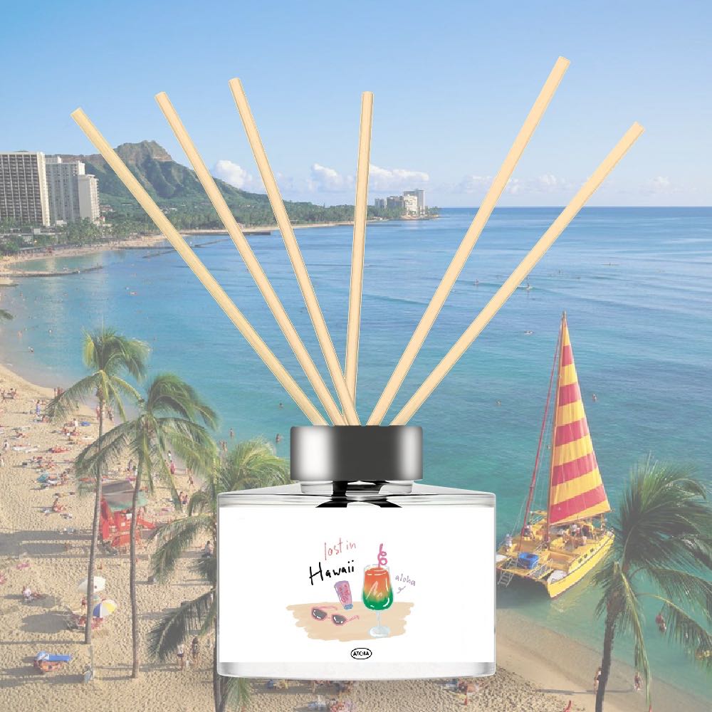 Reed diffuser Lost in Hawaii 100ml. 